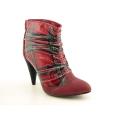 NYLA Women's Brindal Red Boots (Size 7.5)