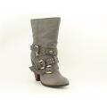 NYLA Women's Sheree Gray Boots (Size 8)