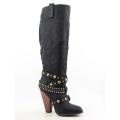 NYLA Women's Maysal Black Boots