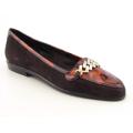 Amalfi By Rangoni Women's Oste Brown Flats & Oxfords (Size 6)