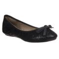Riverberry Women's 'Quintus' Black Woven Ballet Flats