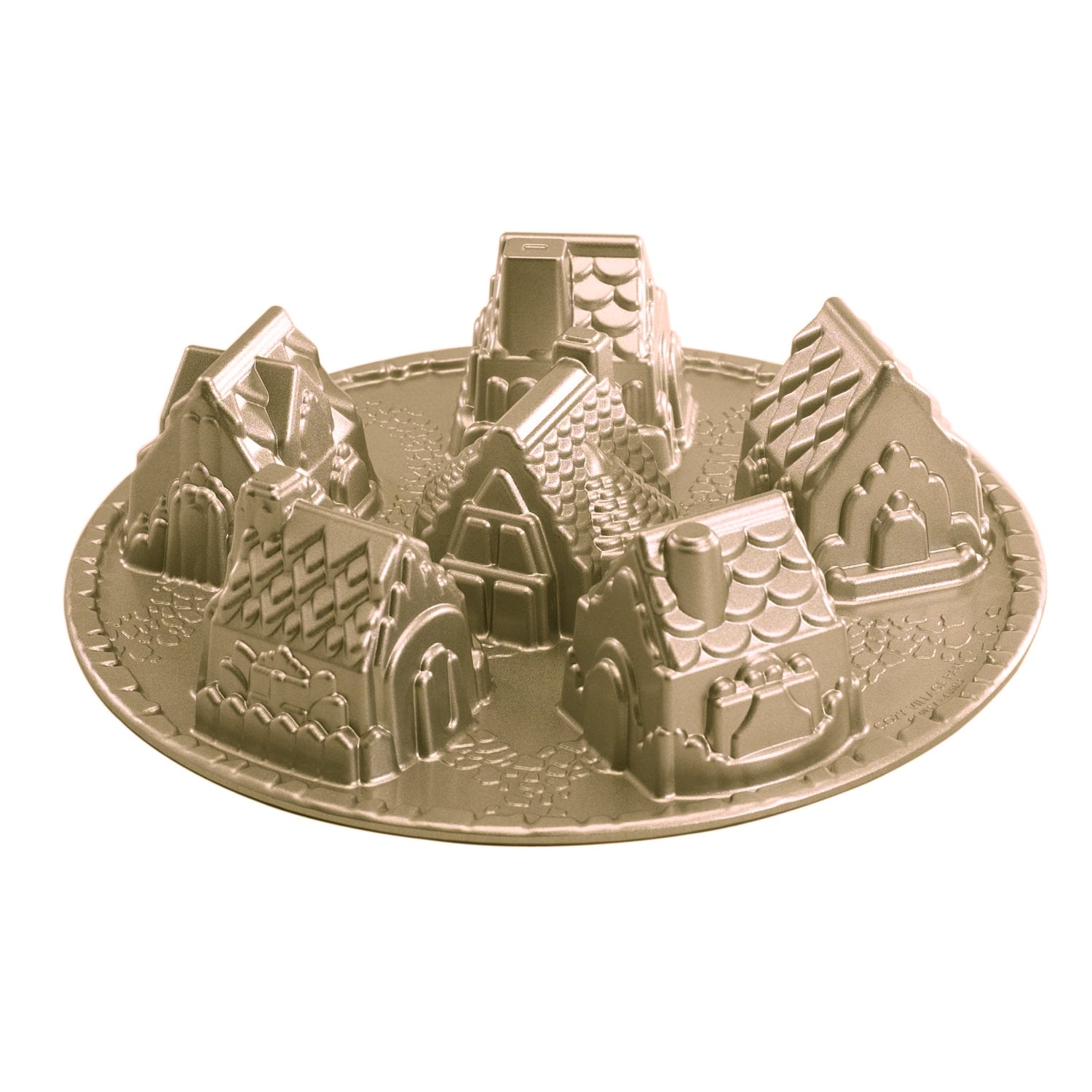 Nordic Ware Platinum Cozy Village Baking Pan Overstock™ Shopping