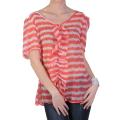 Journee Collection Women's Contemporary Plus Ruffled Chiffon Top
