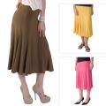 Journee Collection Women's Flowing Knit Flare Skirt