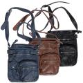 Journee Collection Women's Multi-pocket Faux Leather Cross-body Bag