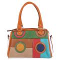 Journee Collection Women's Multi-color Double Handled Satchel