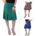 Tressa Designs Women's Elastic Waist Stretch Knit Flare Skirt