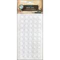 Bottle Cap Vintage Collection Epoxy Dots 1in (Pack of 50)