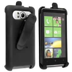 BasAcc Black Swivel Holster for HTC HD7/ HD3 T9292