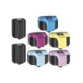 Hewlett Packard HP 02 Black /Color (Pack of 7) (Remanufactured)