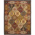Handmade Heritage Bakhtiari Multi/ Red Wool Rug (9' x 12')