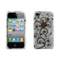 Premium Apple iPhone 4/4S Hearts as Flowers Case