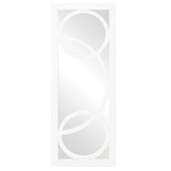 Dynasty White Resin Mirror