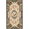 Hand-hooked Rooster Ivory/ Black Wool Rug (2'9 x 4'9)