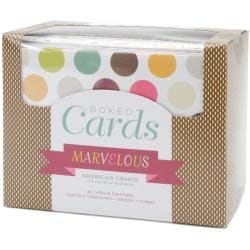 Box Of Patterned Cards With Envelopes 4"X6" 40/Pkg-Assorted 10 Designs/4 Each