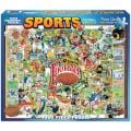 White Mountains Puzzles 1000-piece Football Puzzle