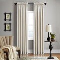 Veratex Grand Luxe Khaki Ramie Linen Gotham Rod Pocket Panel
