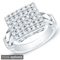 14k Gold 1/2ct TDW Pave Diamond Ring (H-I, I1-I2)