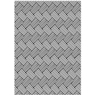 Embossing Folder Background 5"X7"-Basketweave