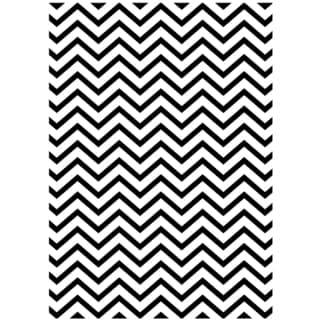 Embossing Folder Background 5"X7"-Chevron