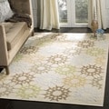 Martha Stewart Quilt Cream Cotton Rug (2'6 x 4'3)