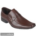 Boston Traveler Men's Buckle Detailed Slip-on Loafers