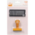 Amy Tangerine Yes Please Calendar Stamp Set-
