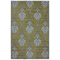 Yellow Ikat Rug (8' x 10')
