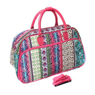 World Traveler Fashion/Travel Artisan 21-inch Carry On Shoulder Tote Duffel Bag