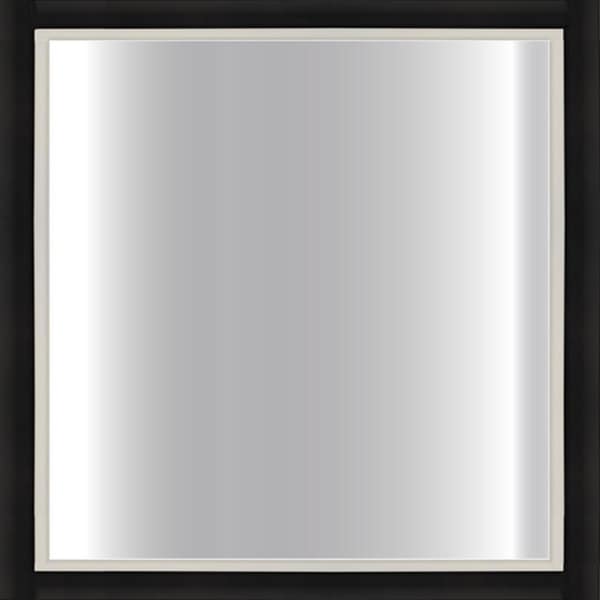 Black Framed Square Mirror Overstock Shopping Great Deals on Mirrors