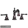 Dyconn Faucet Yukon Modern 3-hole Oil-rubbed Bronze Bathroom Faucet with Overflow Pop-up Drain