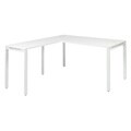 Prado Laminate/ Metal L-Shape Desk