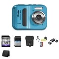 Kodak EasyShare Sport C123 Waterproof 12MP Digital Camera with 8GB Bundle