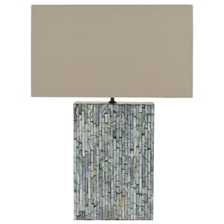 Safavieh Lina Blue Mother Of Pearl Table Lamp