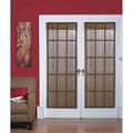 Bamboo Natural French Door Blind