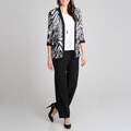 R & M Richards Women's Mock 2-piece Top and Pant