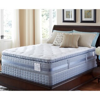 Serta Perfect Sleeper Elite Pleasant Night Super Pillowtop Split Queen-size Mattress and Foundation Set