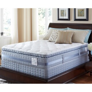 Serta Perfect Sleeper Elite Pleasant Night Super Pillowtop Cal King-size Mattress and Foundation Set