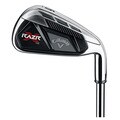 Callaway Men's RAZR X NG 4 thru PW, AW Iron Set with Steel Shaft