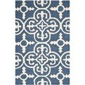 Safavieh Handmade Cambridge Moroccan Navy Wool Rug (2'6 x 4')