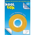 Kool Tak Dispenser Tape .5in X 36yds-Permanent, Clear
