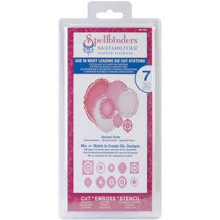 Spellbinders Nestabilities Dies-Majestic Elements Opulent Ovals