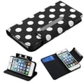 BasAcc Book-Style MyJacket Wallet With Card Slot for Apple iPhone 5