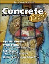 Concrete Decor, 8 issues for 1 year(s)