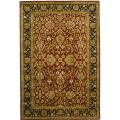 Handmade Persian Legend Rust/ Black Wool Rug (5' x 8')