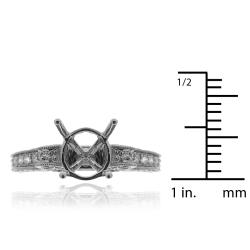 14k White Gold 1/2ct TDW Diamond Engagement Ring