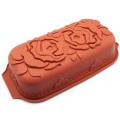 Freshware Rose Pattern Pound Cake Silicone Mold/ Pan