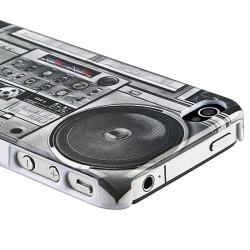 Old Player Snap-on Rubber Coated Case for Apple� iPhone 4/ 4S