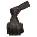 Republic Men's Espresso Dotted Tie