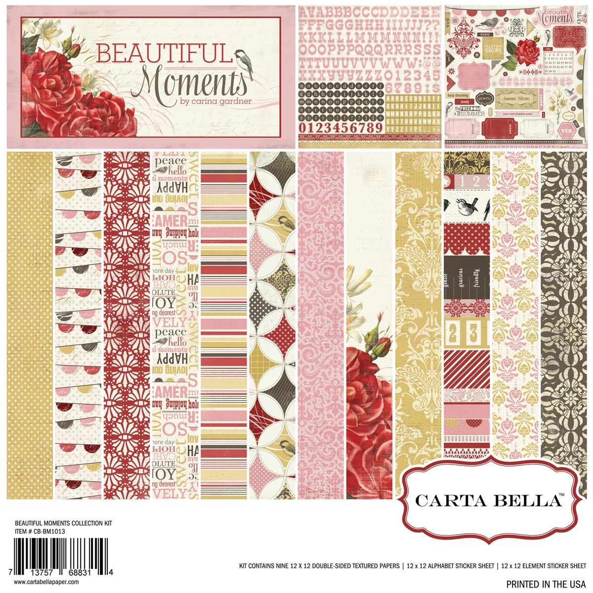 Beautiful Moments Collection Kit 12X12-